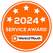 2024 Word of Mouth Service Award Badge