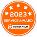 2023 Word of Mouth Service Award Badge