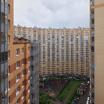 Apartment Building Access Windows
