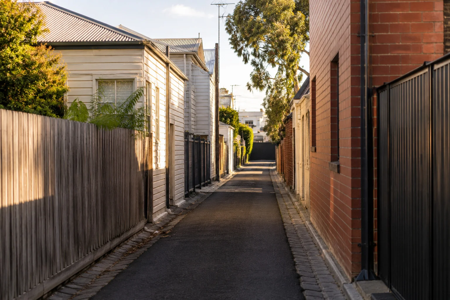 Narrow Laneways