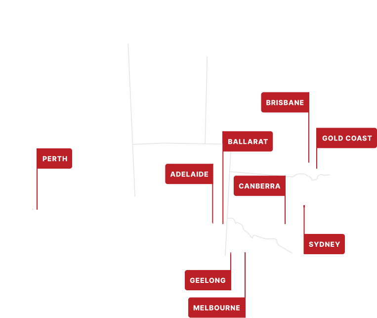 Location we serve map