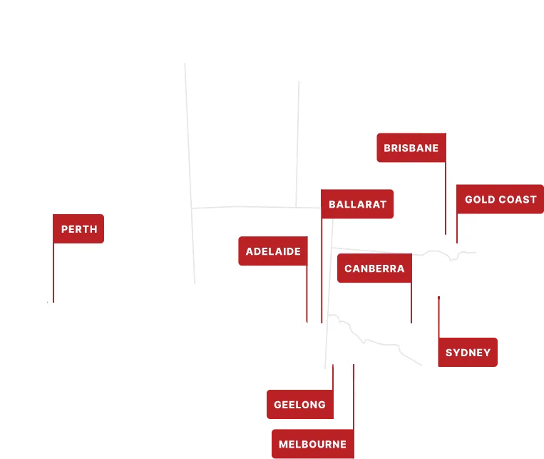 Location we serve map