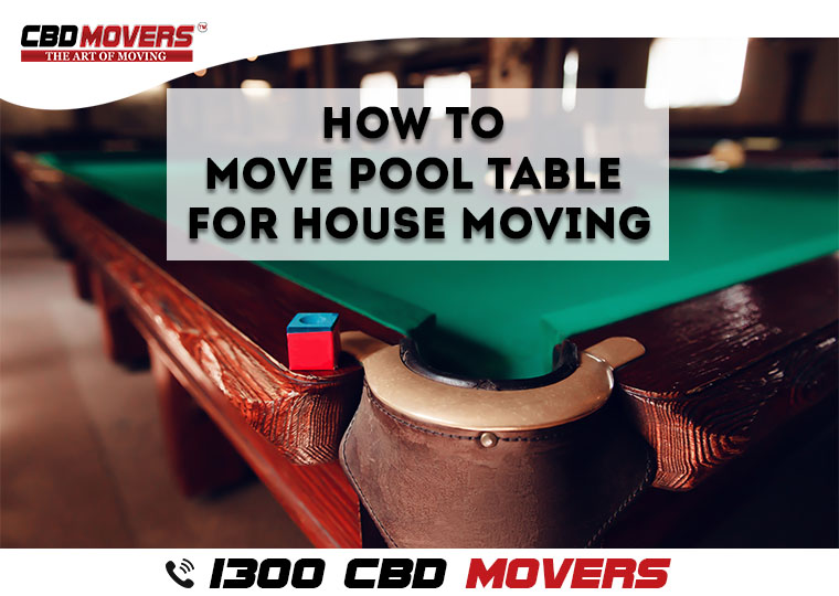 pool table moving australia