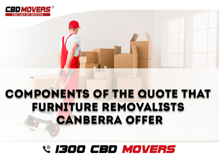 furniture removalists in canberra