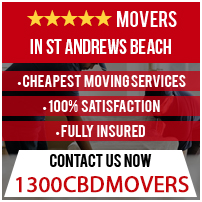 movers St Andrews Beach