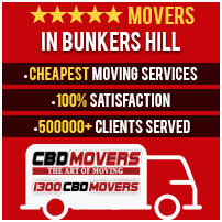 Movers in Bunkers Hill