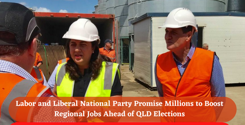 Liberal National Party promise millions to boost regional jobs ahead Queensland elections