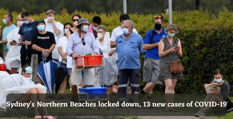 Sydney's Northern Beaches locked down