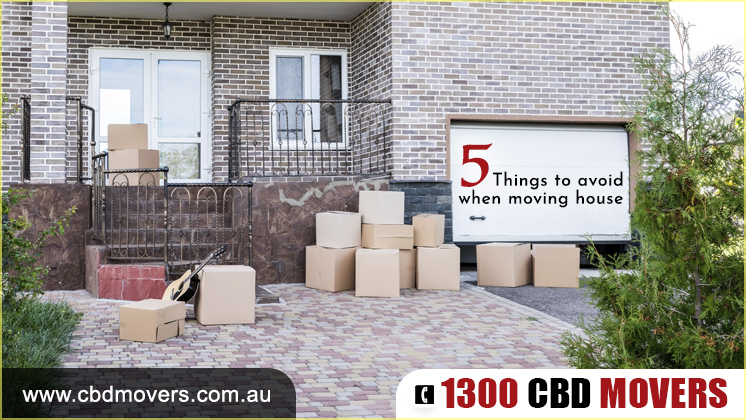 Things To Avoid When Moving House Movers Canberra