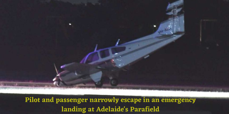 Pilot-and-passenger-narrowly-escape-in-an-emergency-landing-at-Adelaides-Parafield