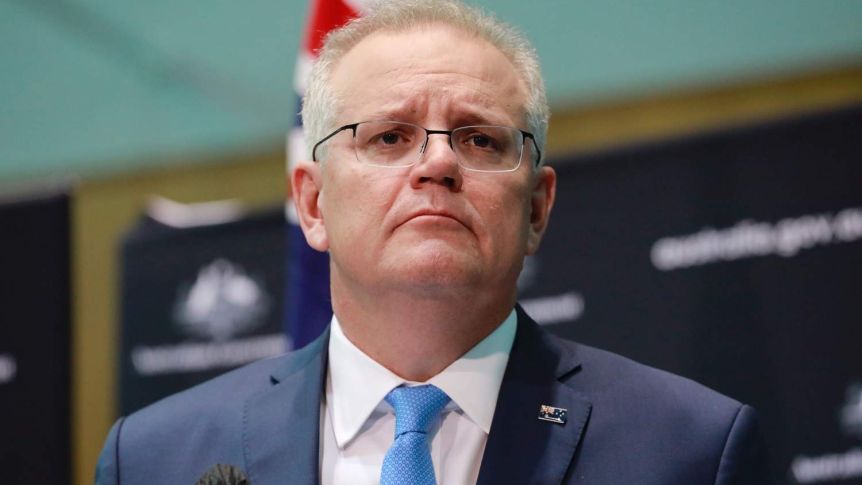 Prime-Minister-Scott-Morrison-addressed-the-nation-regarding-border-closure