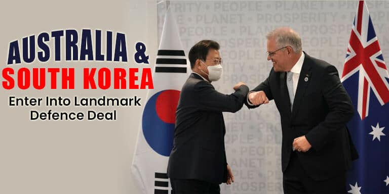 Australia and South Korea Enter Into Landmark Defence Deal