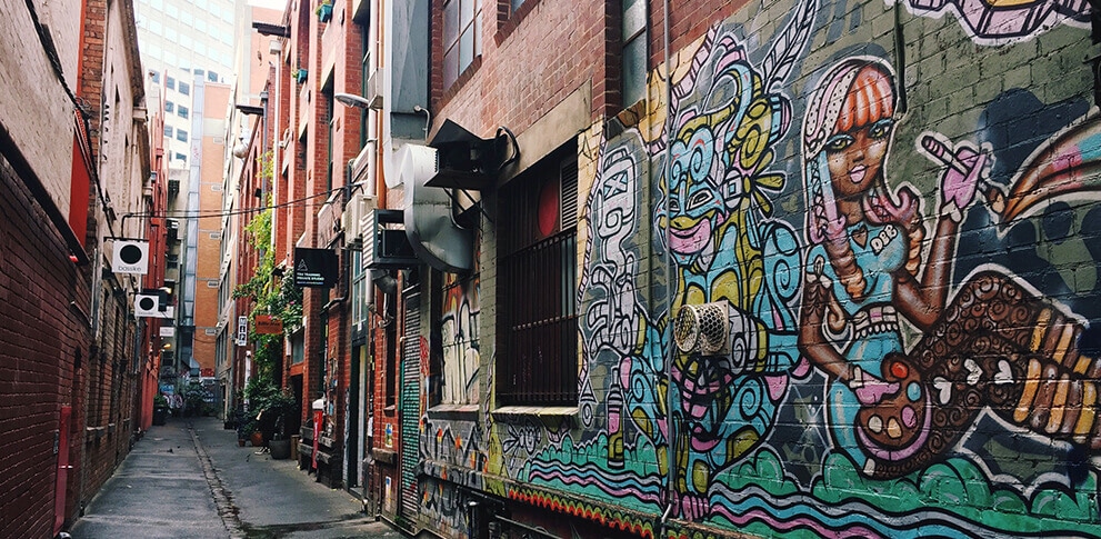 Melbourne-laneways