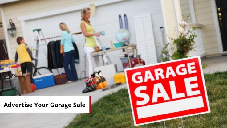 Advertise Your Garage Sale