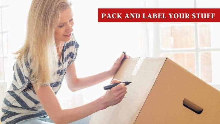 Pack And Label Your Stuff