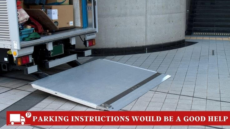 Parking Instructions Would Be A Good Help