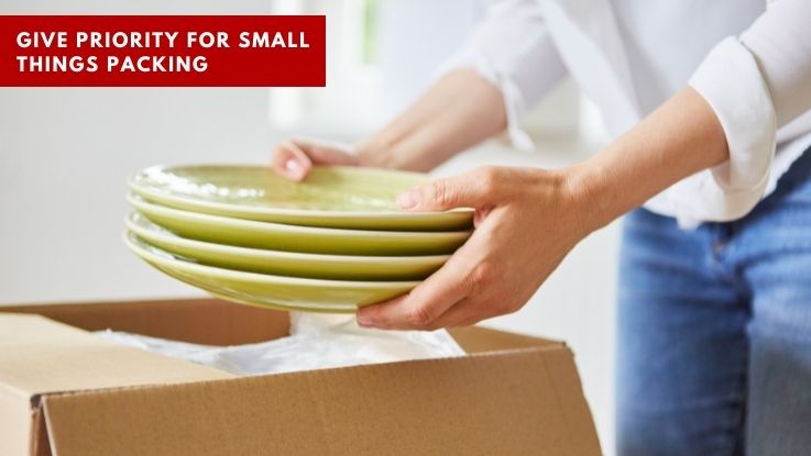 Give Priority for Small Things Packing