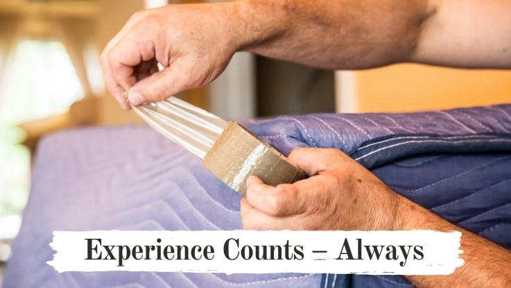 Experience counts – always