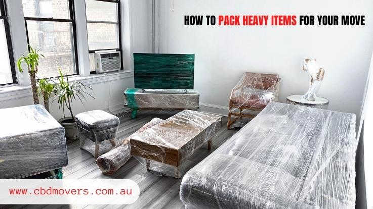 How To Pack Heavy Items For Your Move