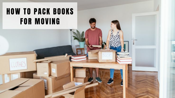 How to pack books for moving