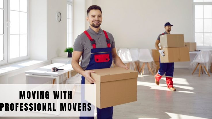 Moving with professional movers