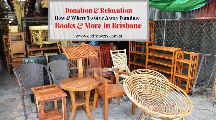 Give Away Furniture, Books & More In Brisbane