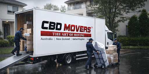 Castle Hill Moving in Bad Weather: Preparing for Rain, Heat, and Other Conditions