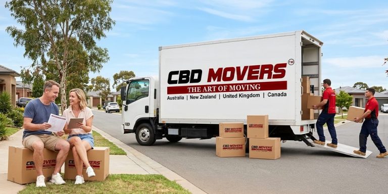 What does a storage movers in Gosford service include