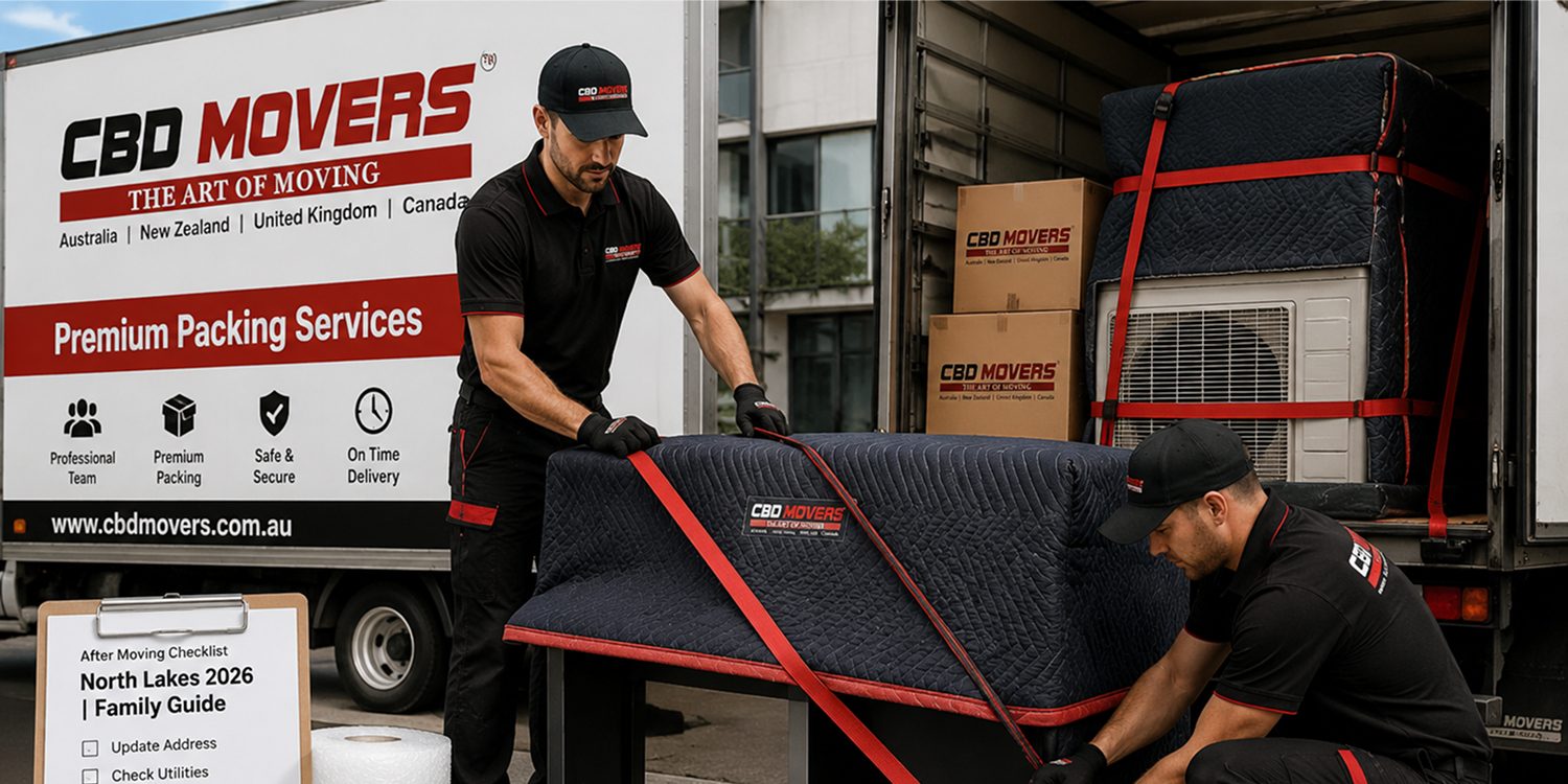 After Moving Checklist in North Lakes: How to Get Organised After Your Move