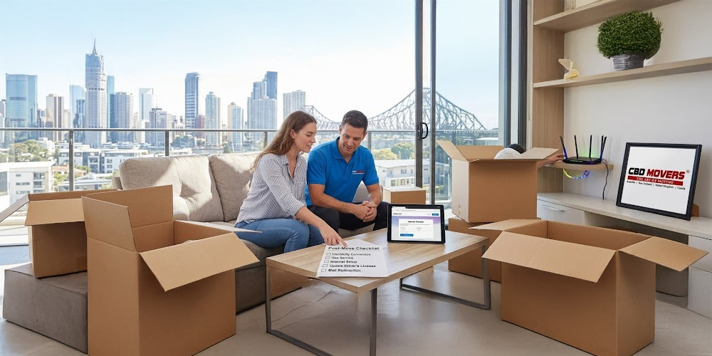 Moving To Brisbane: The Post-Move Checklist For Utilities, Internet And Address Changes