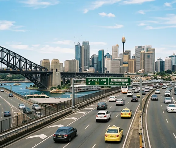 Access to the Sydney CBD