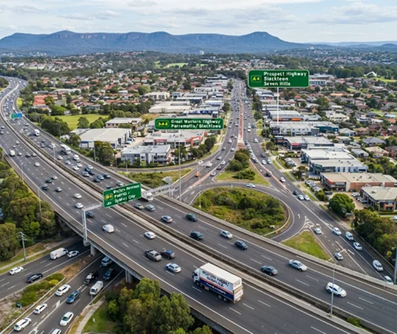 Western Sydney Road Network