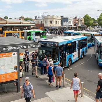 Extensive Bus Network