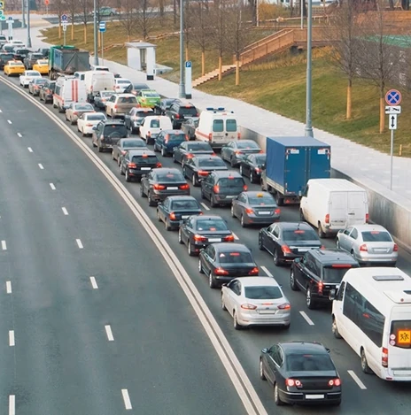 Busy Main Roads