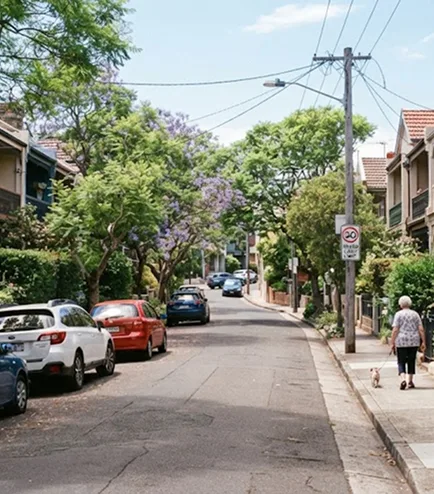 Narrow Residential Streets