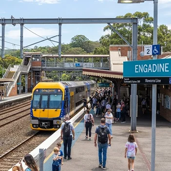 Engadine Railway Station