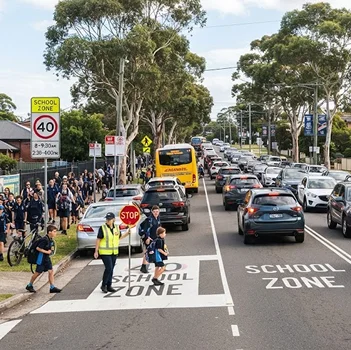 School-Zone Traffic