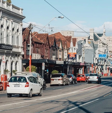 Extensive Tram Network