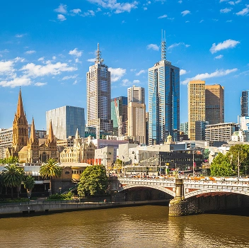 Close to Melbourne CBD