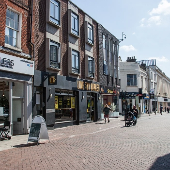 Busy Shopping Precincts