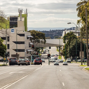 Close to Melbourne CBD