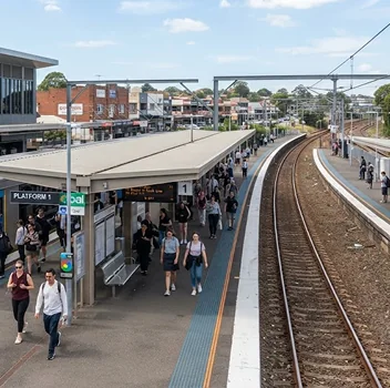 Ingleburn Railway Station